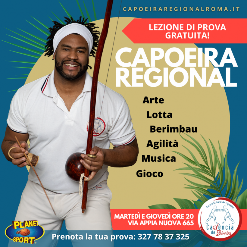 Corso di Capoeira Regional a Roma